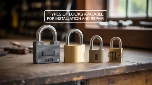 Types of Locks Available for Installation and Repair
