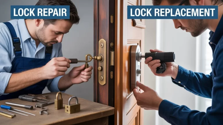 Lock Repair vs Lock Replacement