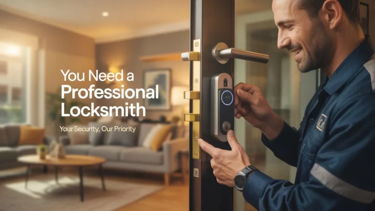 Most Common Reasons You Need a Professional Locksmith
