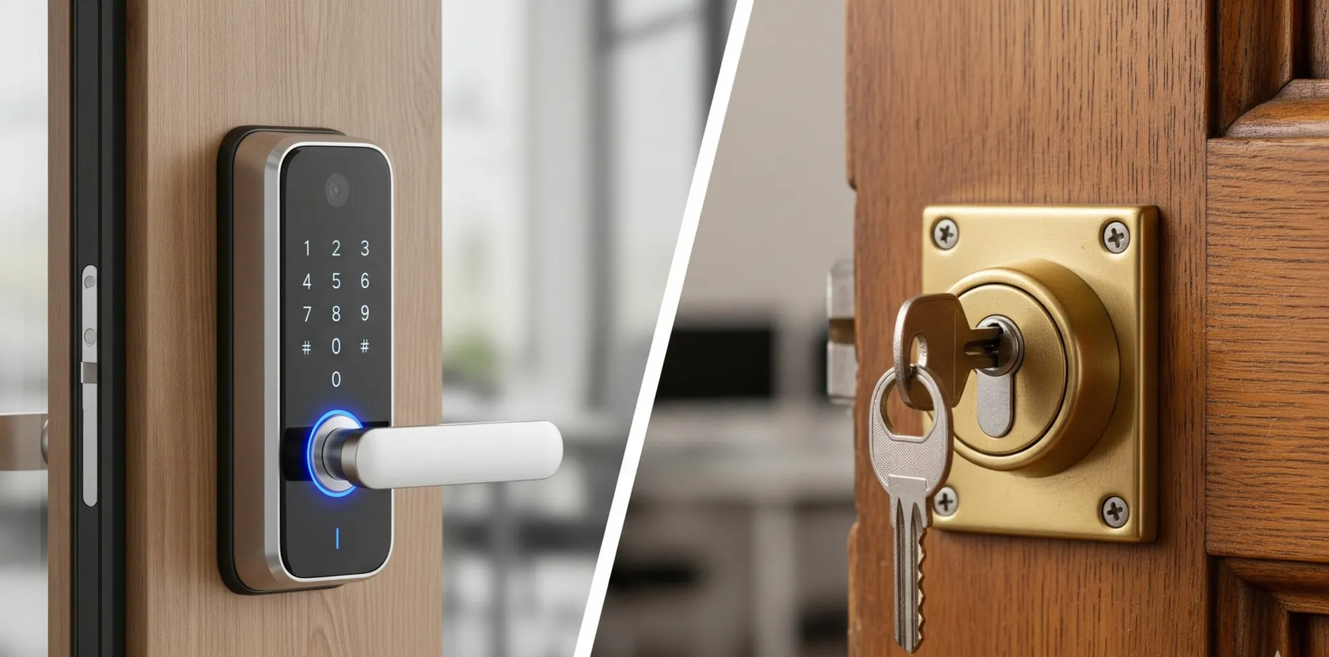 Electronic Smart Locks Vs Mechanical Locks