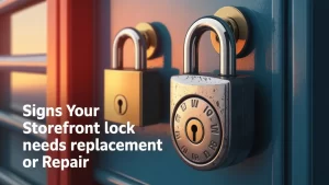 Signs Your Storefront Lock Needs Replacement or Repair