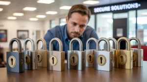 Storefront Cylinder Locks