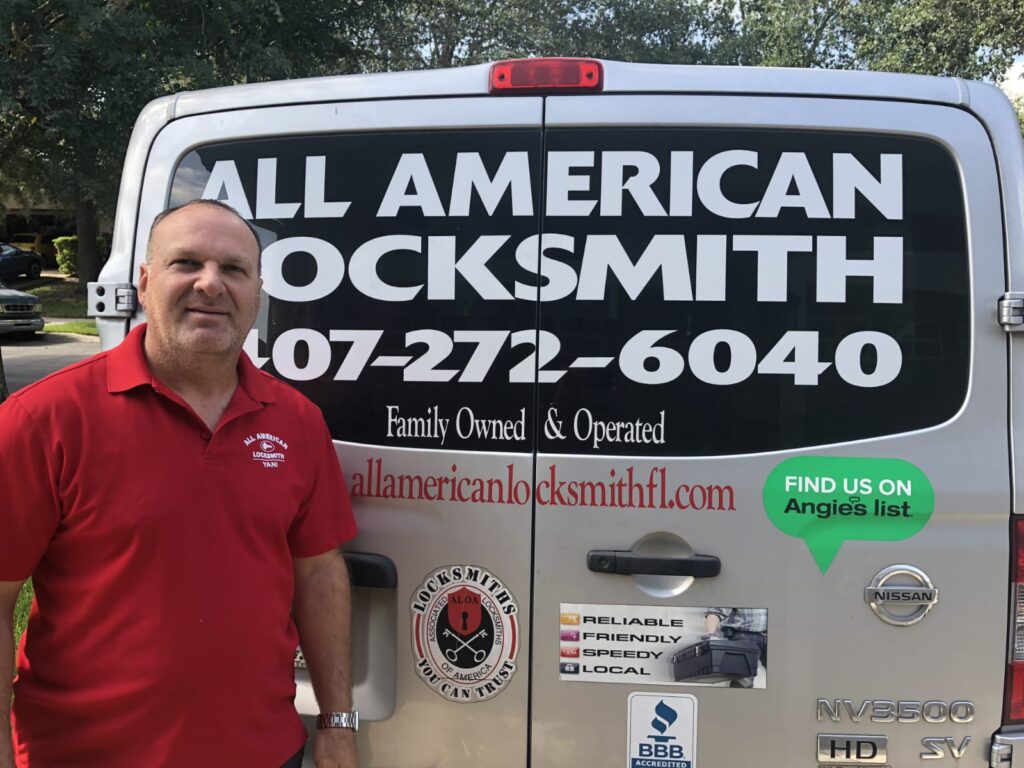 All American locksmith Orlando, Florida with owner Yani Ninio