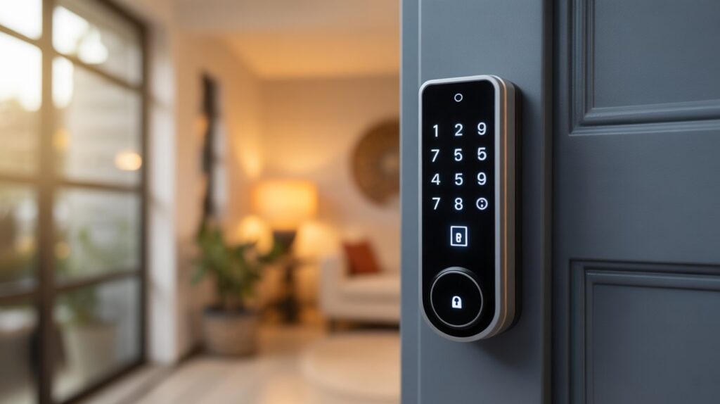 smart lock - Use Smart Devices to enhance your Home security