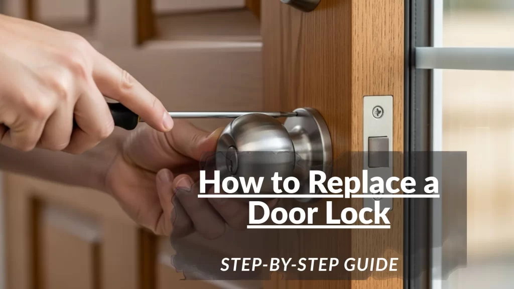 how to replace door locks