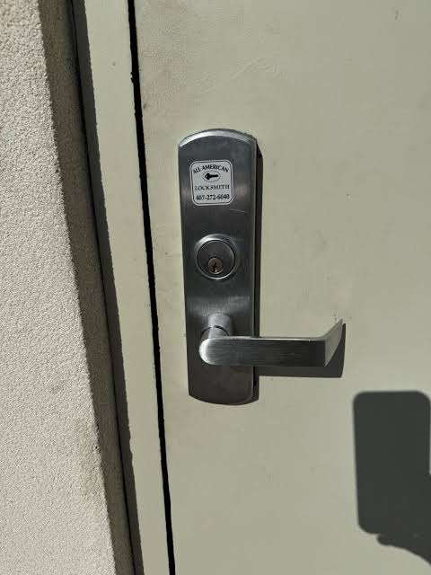 new deadbolt installed