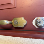 deadbolt lock allignment issue