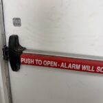push bar door troubleshooting