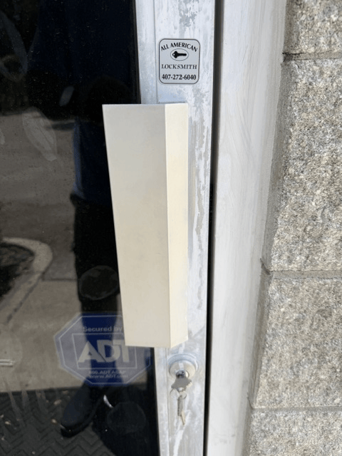 Commercial Pushbar Installed by Yani