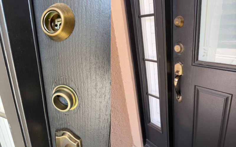 Deadbolt Lock Installed by Yani at Lake Mary, Fl