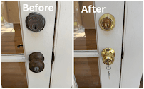 Deadbolt lock installed by yani